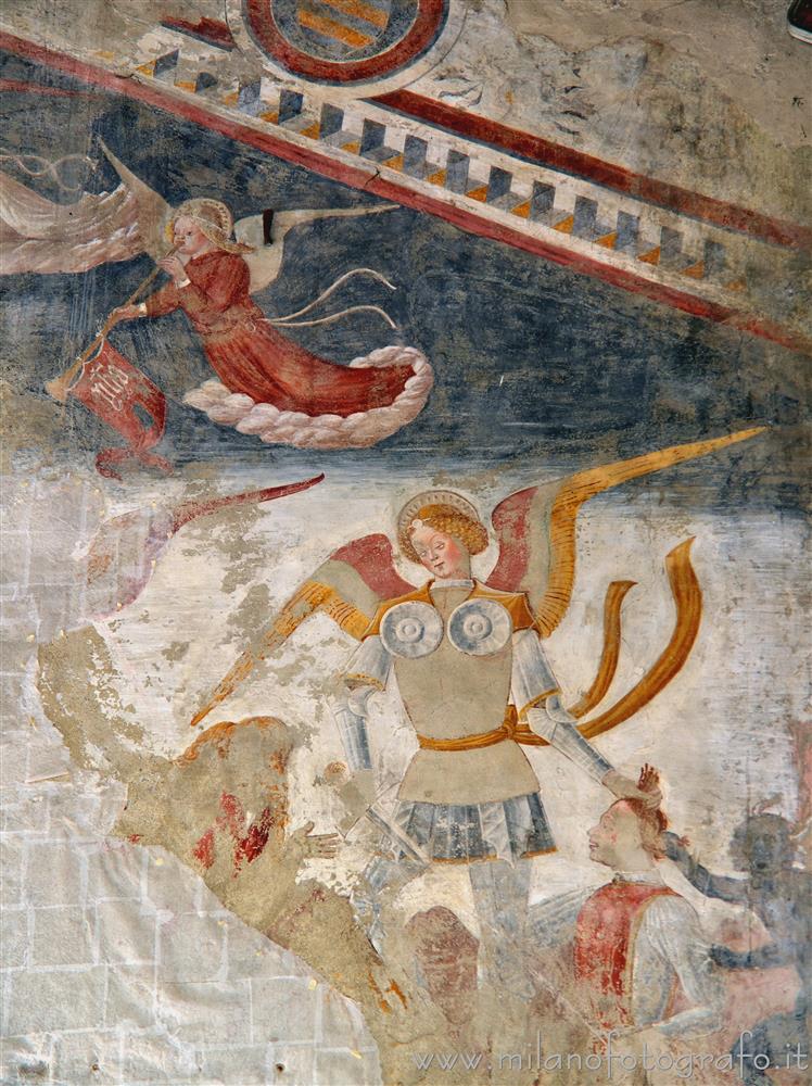 Settimo Milanese (Milan, Italy) - Archangel Michael in the Oratory of San Giovanni Battista